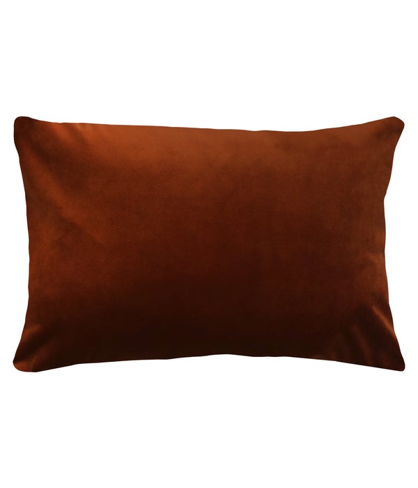Delicious Pillow 14x20 Rust